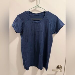 Women's Lululemon Swiftly Tech Navy Blue Top